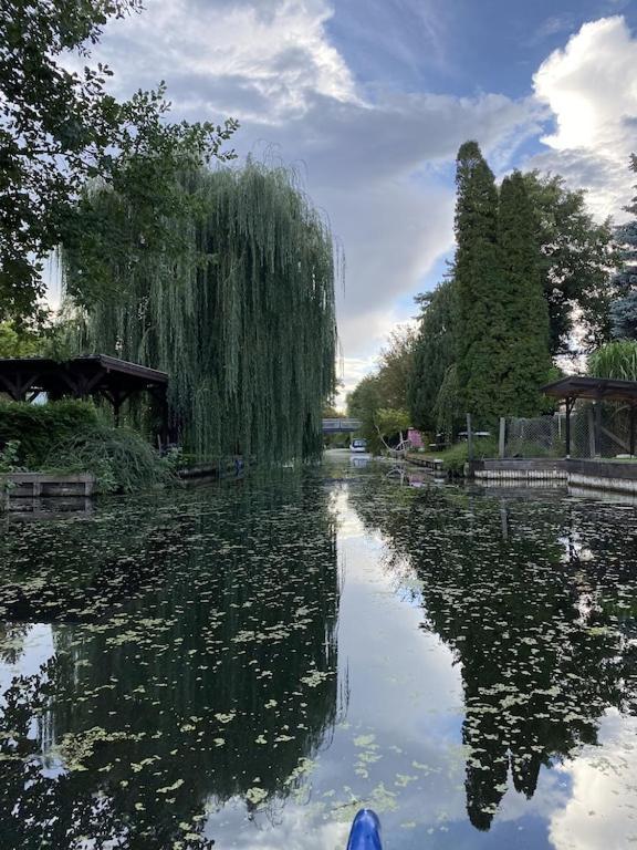 Holzhaus Mit Direktem Wasserzugang In Berlin-Koepenick المظهر الخارجي الصورة