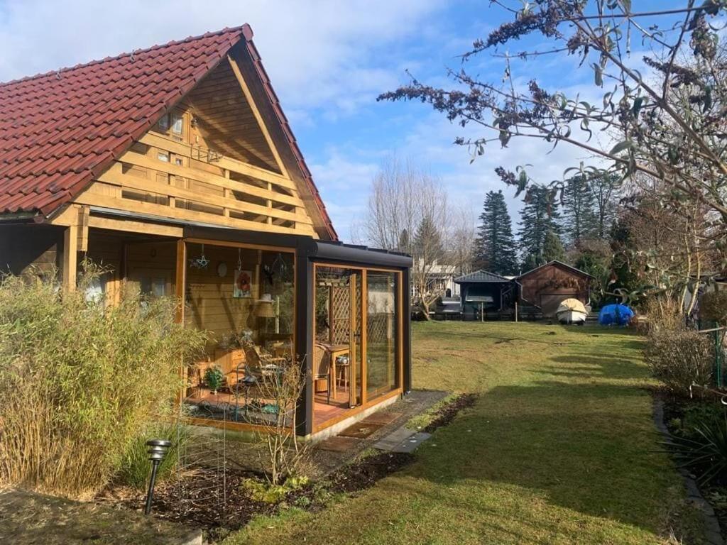 Holzhaus Mit Direktem Wasserzugang In Berlin-Koepenick المظهر الخارجي الصورة
